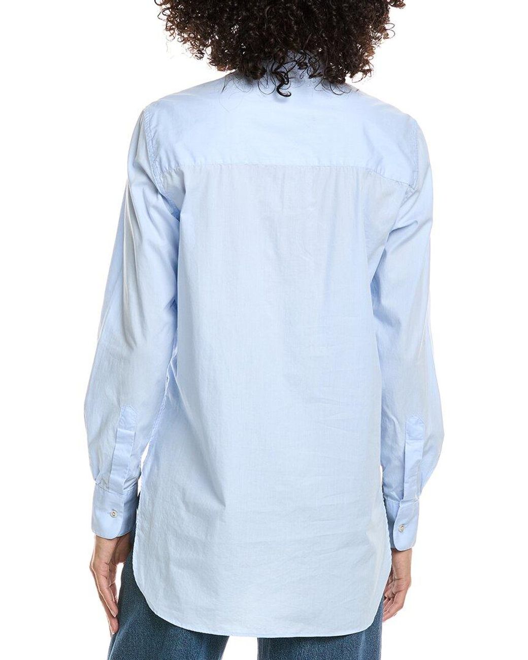 Officine Generale Blue Officine Generale Alida Shirt