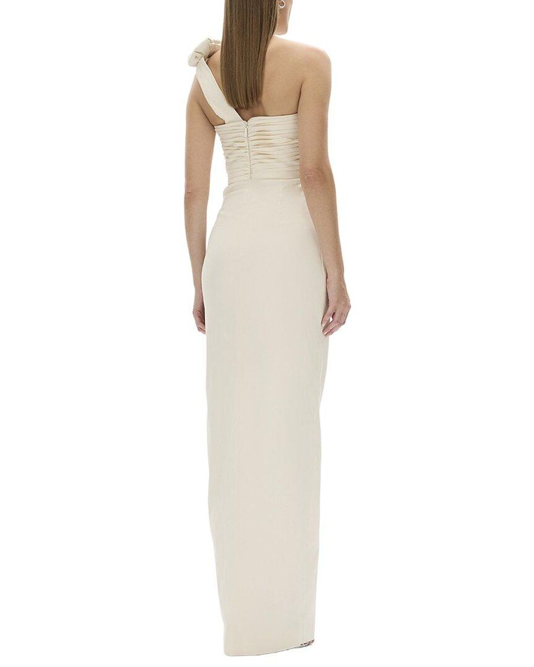 Rachel Gilbert White Josie Fitted Gown