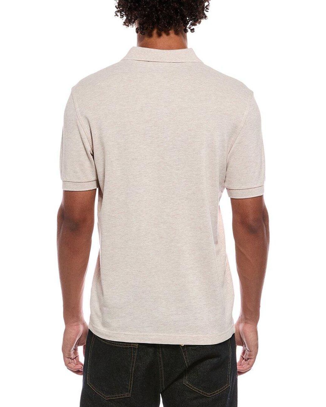 Fred Perry White Pique Polo Shirt for men