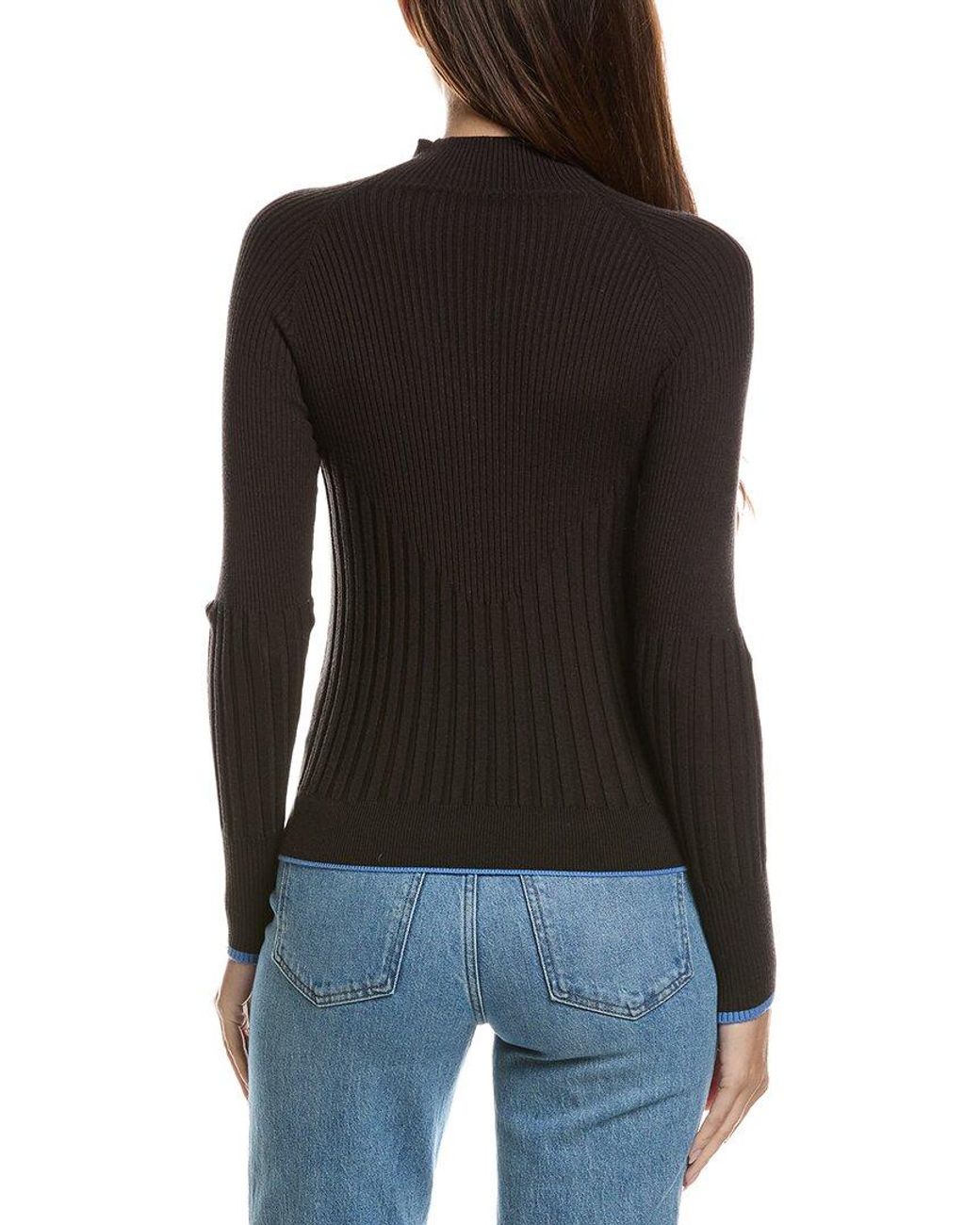 Proenza Schouler Black Daniella Sweater