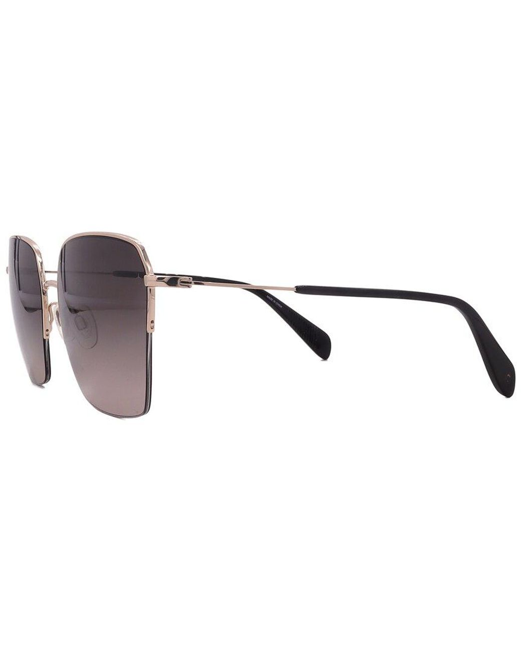 Rag & Bone Metallic Rnb1069/G/S 58Mm Sunglasses