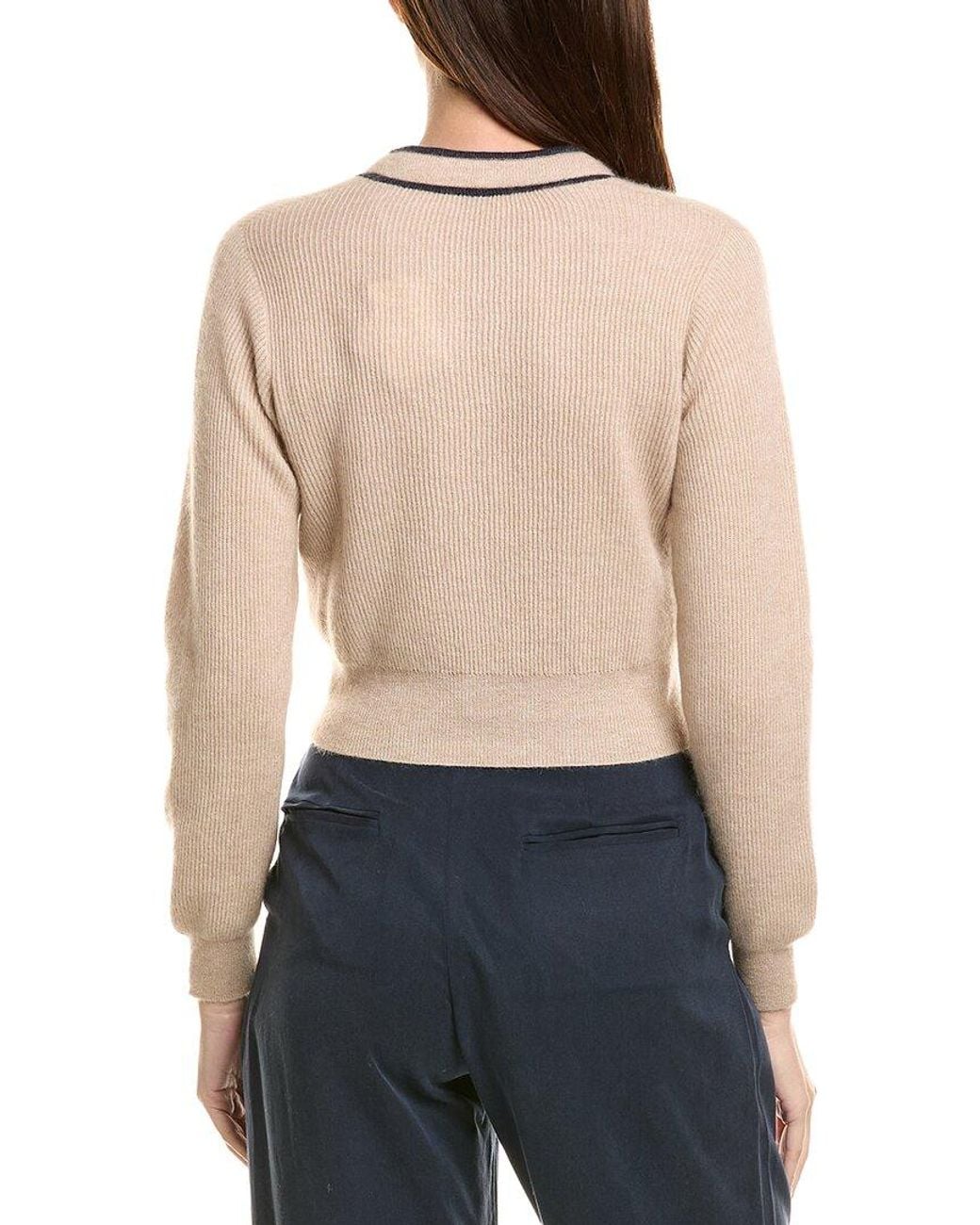 Brunello Cucinelli Blue Alpaca-Blend Cardigan