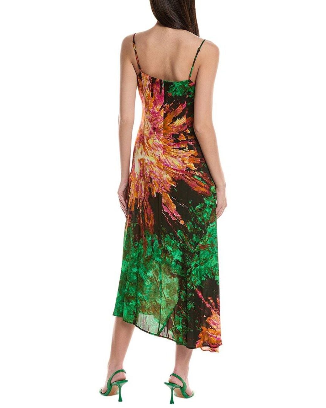 Marie Oliver Green Ambry Maxi Dress
