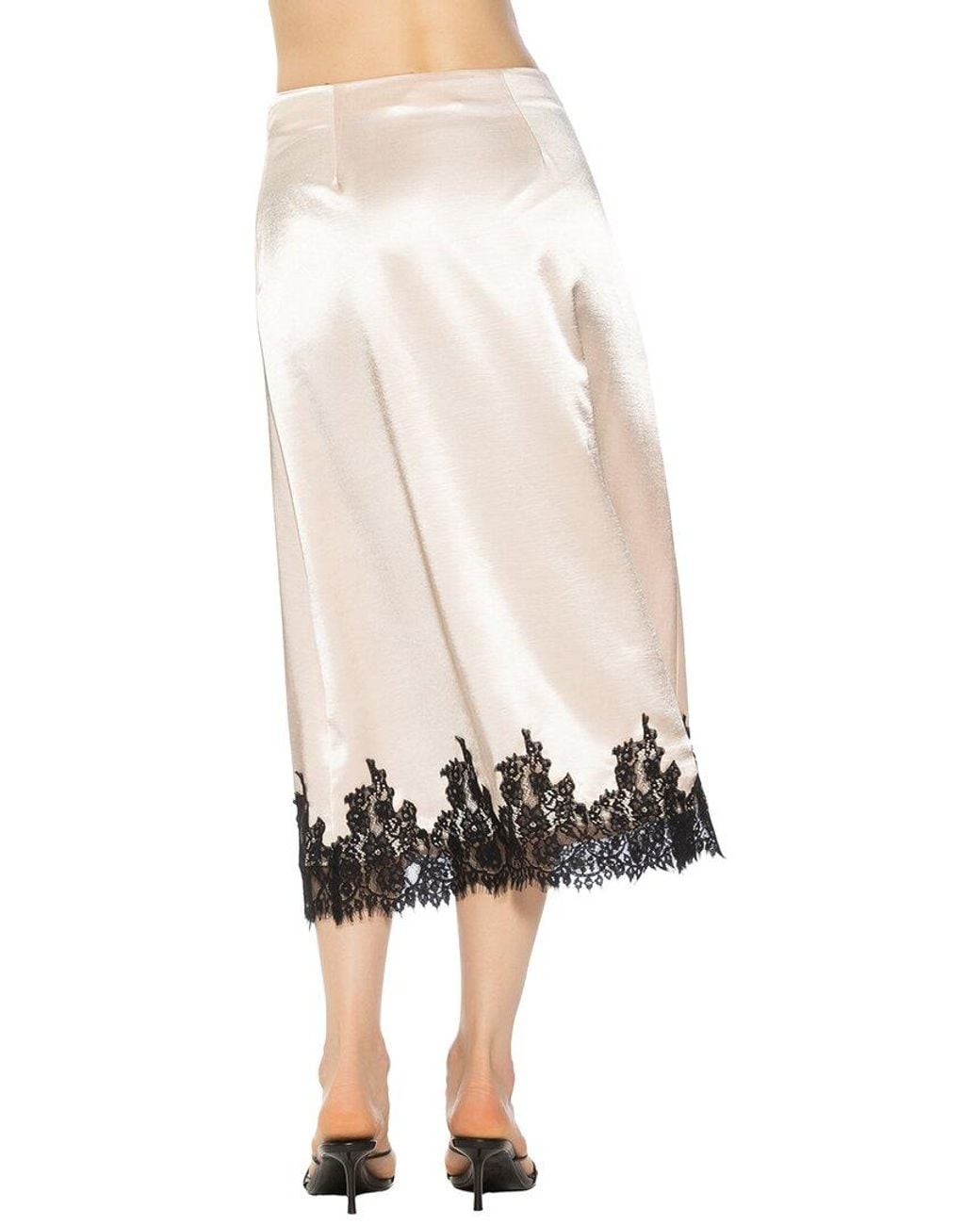 Alexia Admor White Serena Maxi Skirt