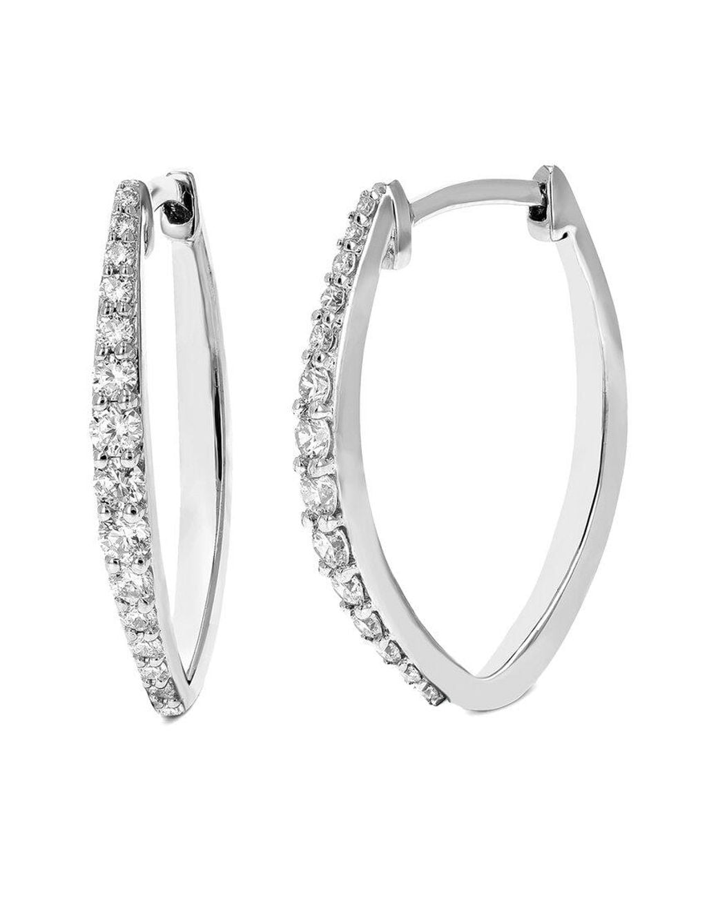 Amairah White 14K 0.50 Ct. Tw. Lab-Grown Diamond Earrings