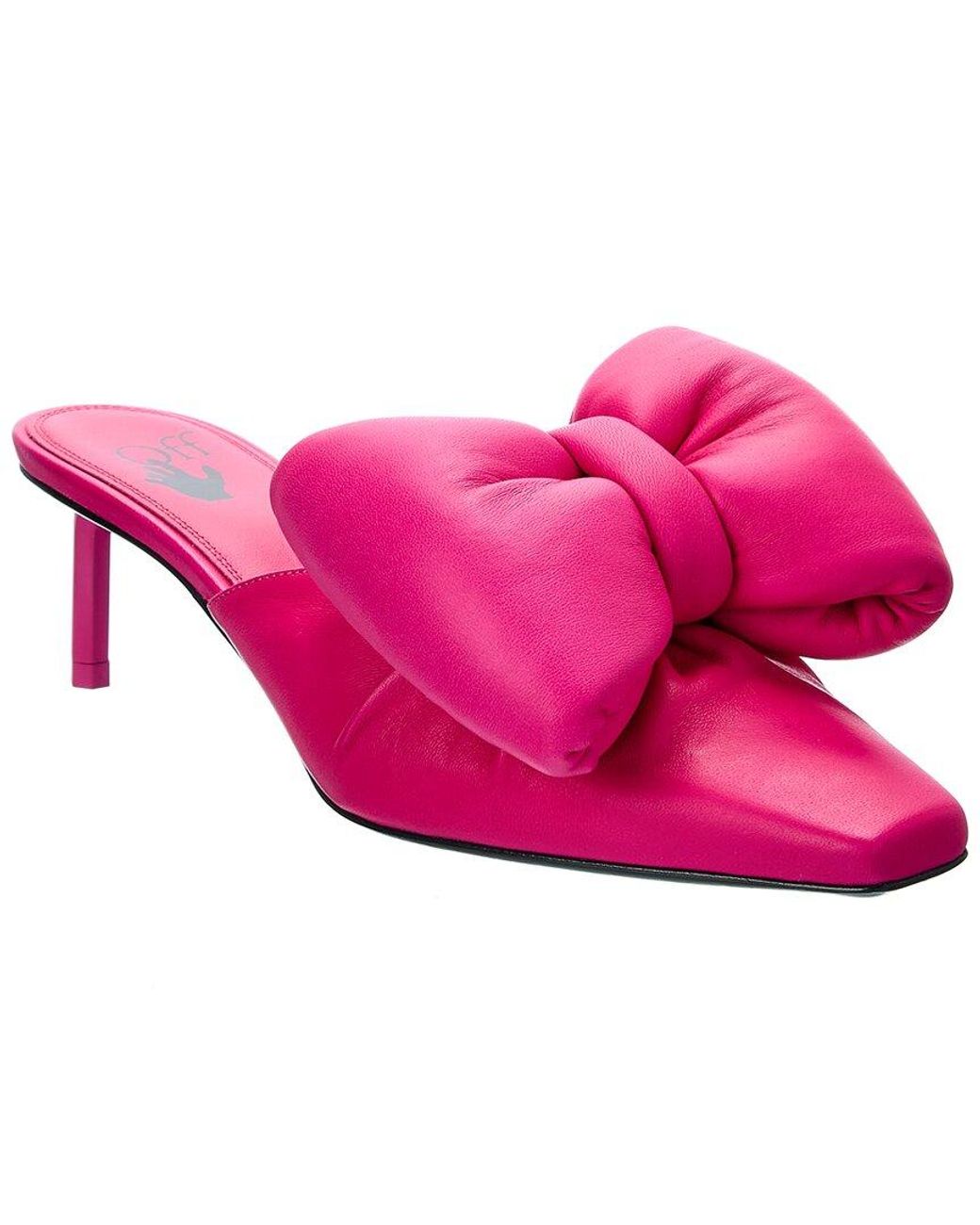 Off-White c/o Virgil Abloh Pink Off- Allen Sabot Leather Pump