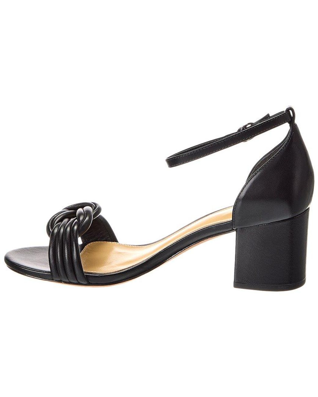 Alexandre Birman Metallic Vicky 60 Leather Sandal