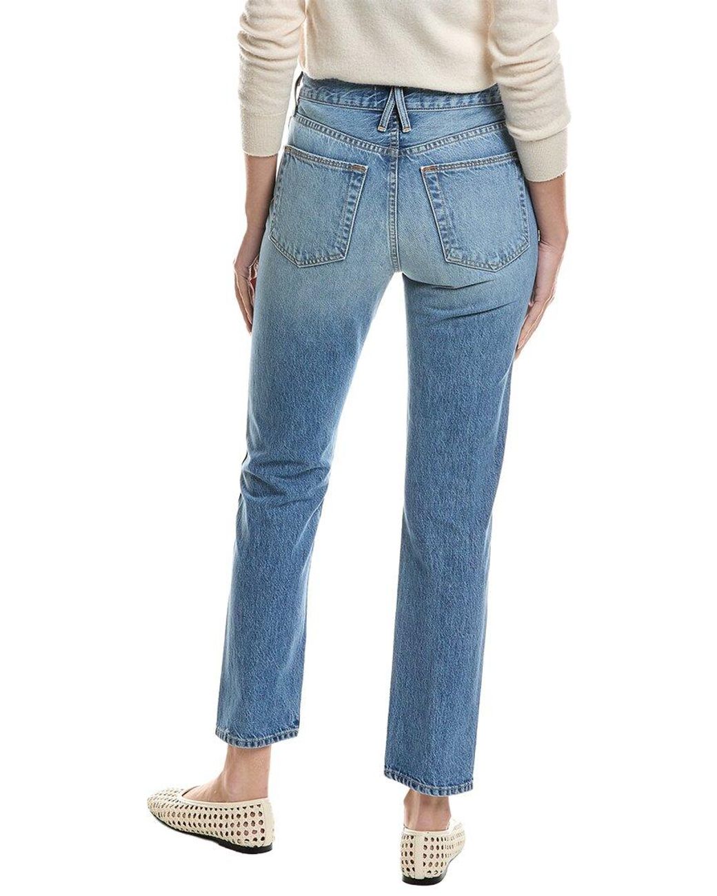 SLVRLAKE Denim Blue Denim Virginia Slim Jean
