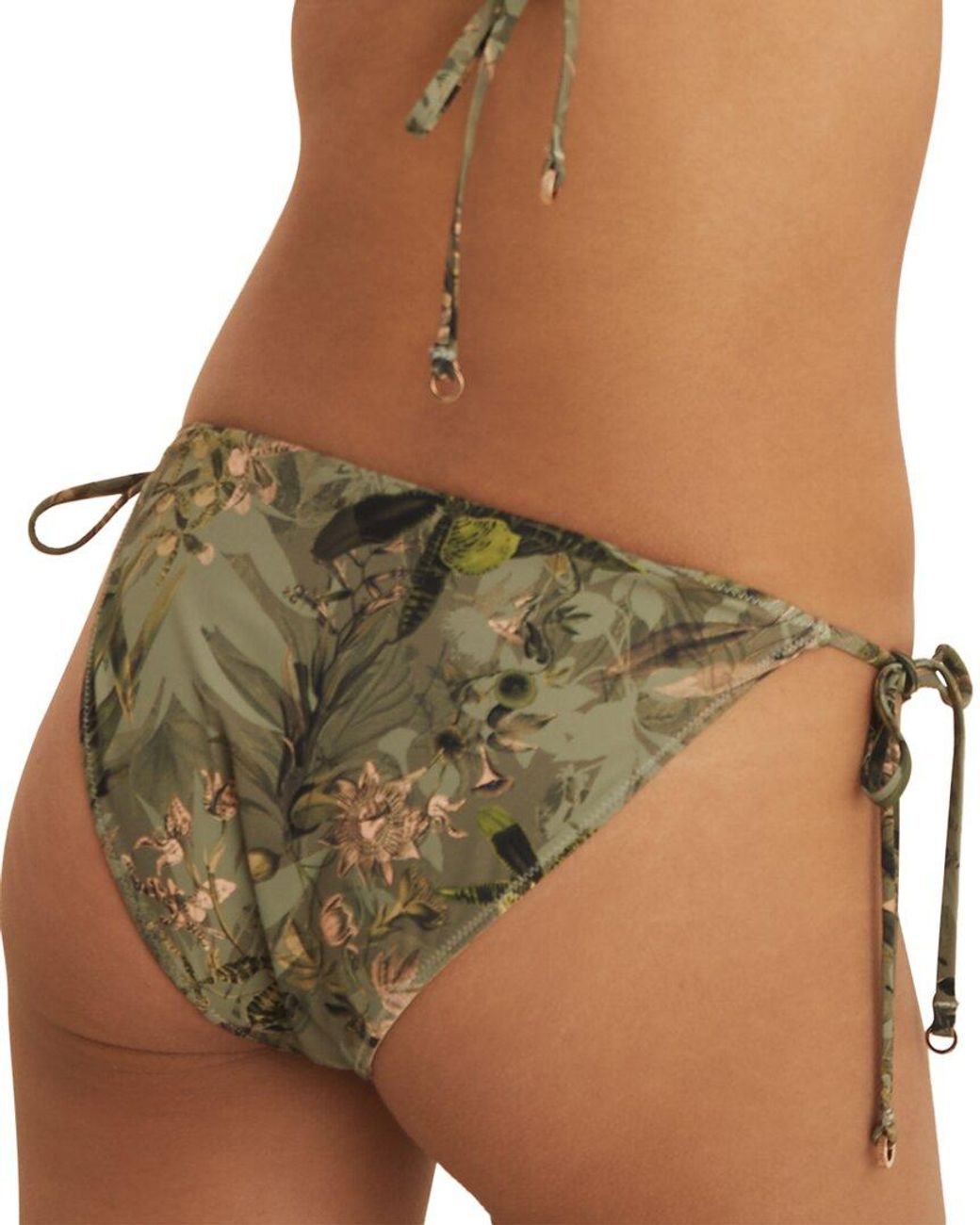 Reiss Brown Thia Swim Top