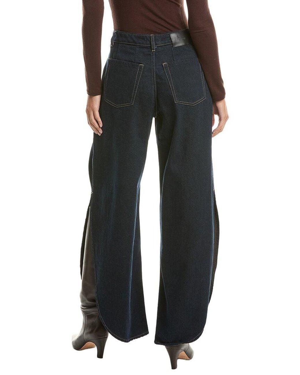 DL1961 Black Rori Ventura Barrel Jean