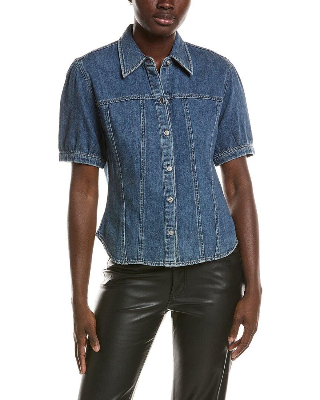 Rag & Bone Blue Michelle Shirt