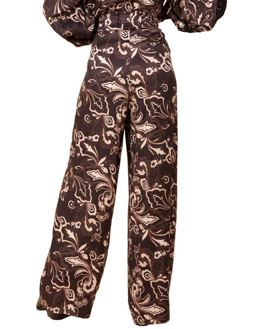 Hale Bob Brown Twill Pant