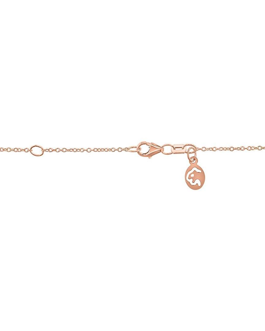 Effy Fine Jewelry Pink 14K Rose 1.58 Ct. Tw. Diamond & Ruby Necklace