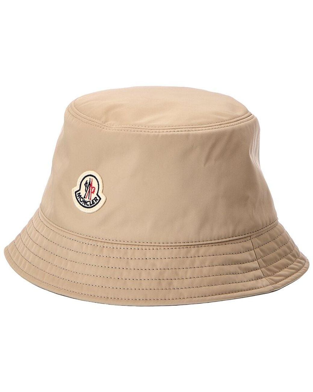 Moncler Natural Reversible Bucket Hat