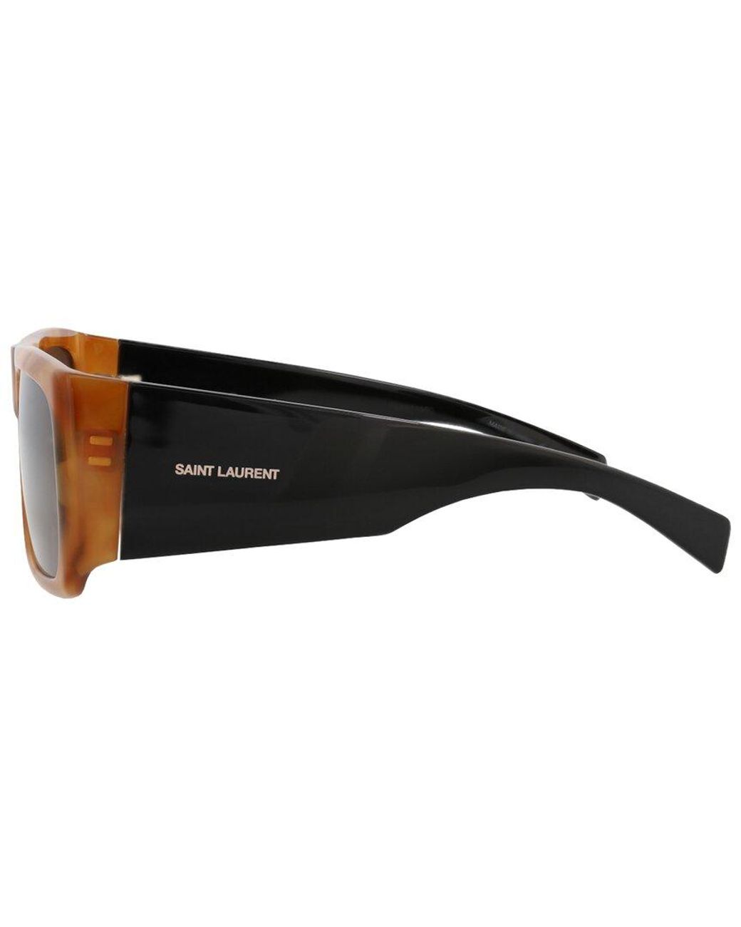 Saint Laurent Brown Sl635Aceta 58Mm Sunglasses