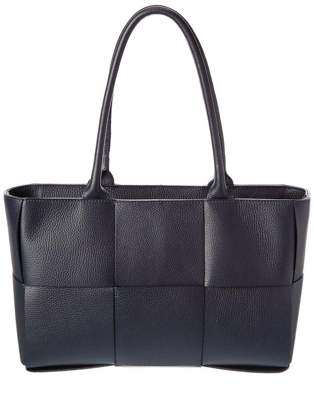 Isabella Rossetti Blue Suki Leather Handbag