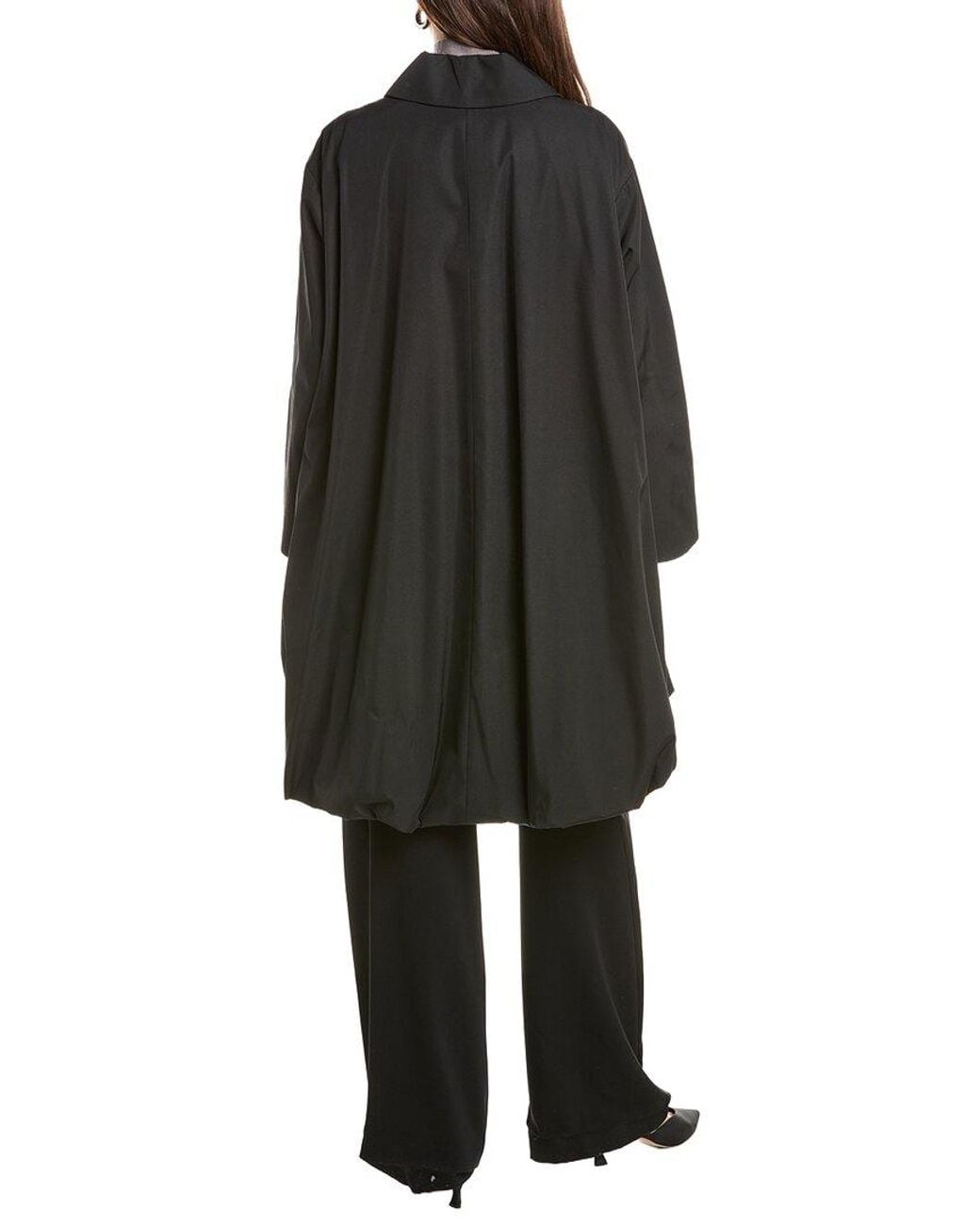 Proenza Schouler Black Verretta Coat