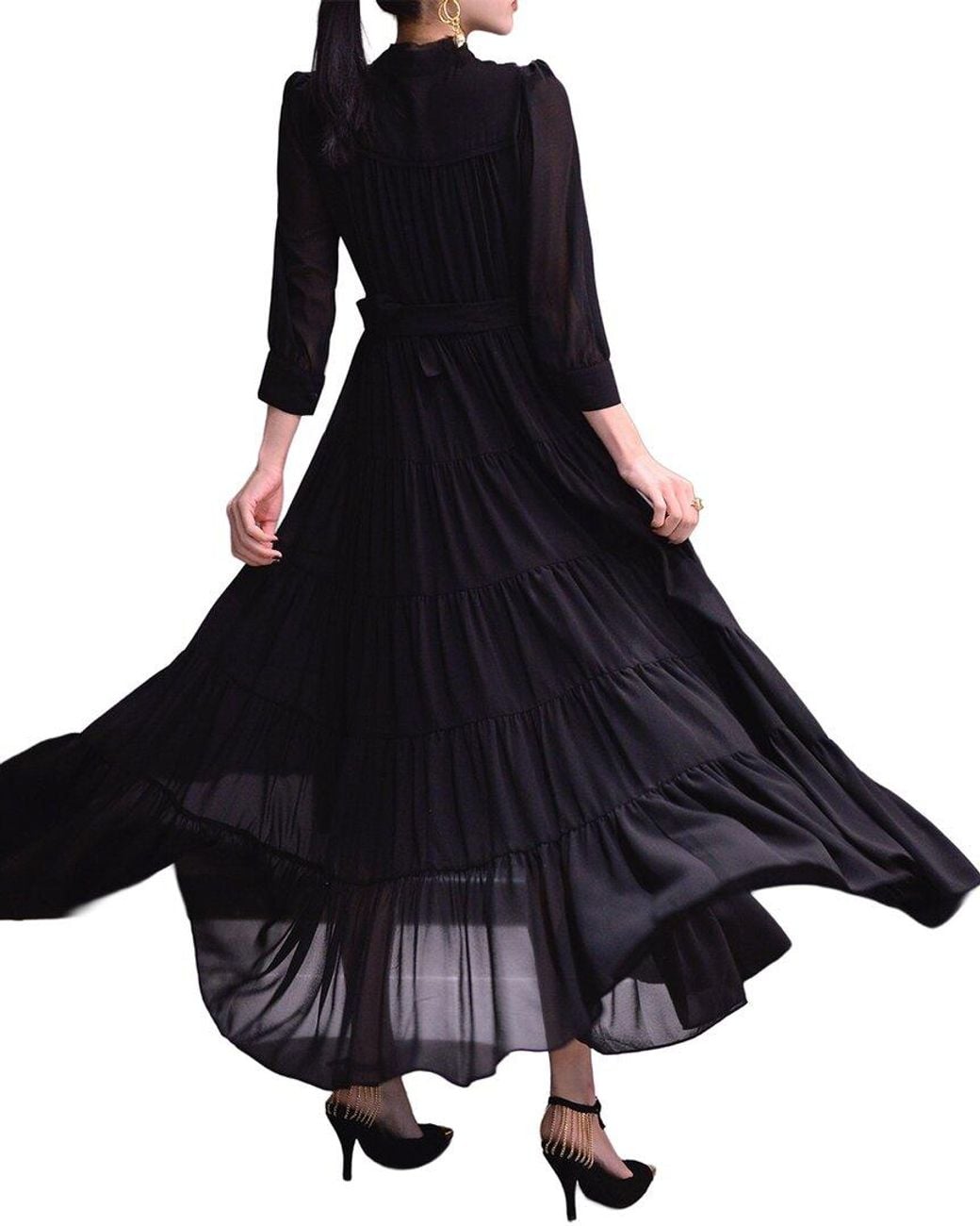 BRC By BURRYCO Blue Maxi Dress