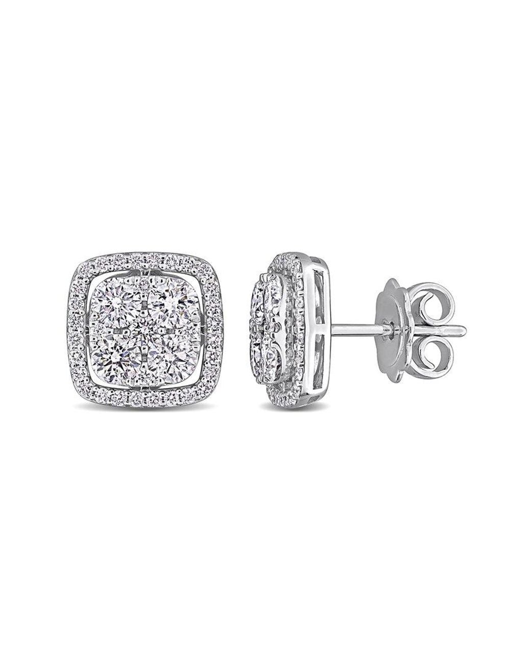 Rina Limor Metallic 14k 1.94 Ct. Tw. Diamond Studs