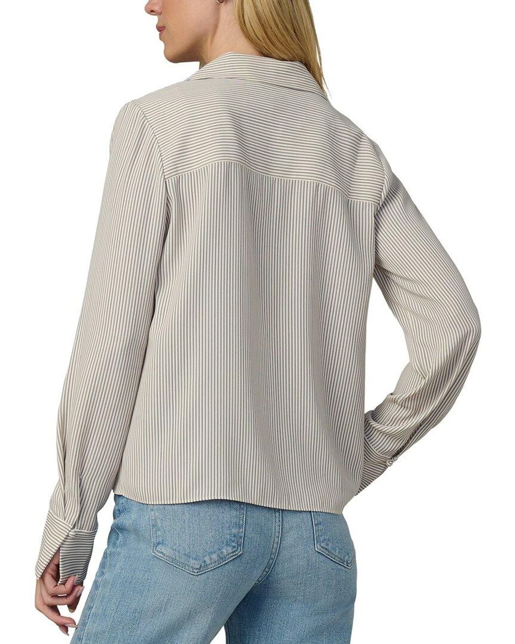 Joe's Jeans Gray The Mia Blouse