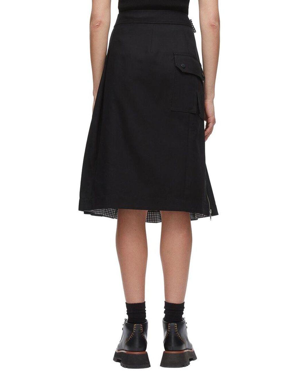 3.1 Phillip Lim Black Skirt