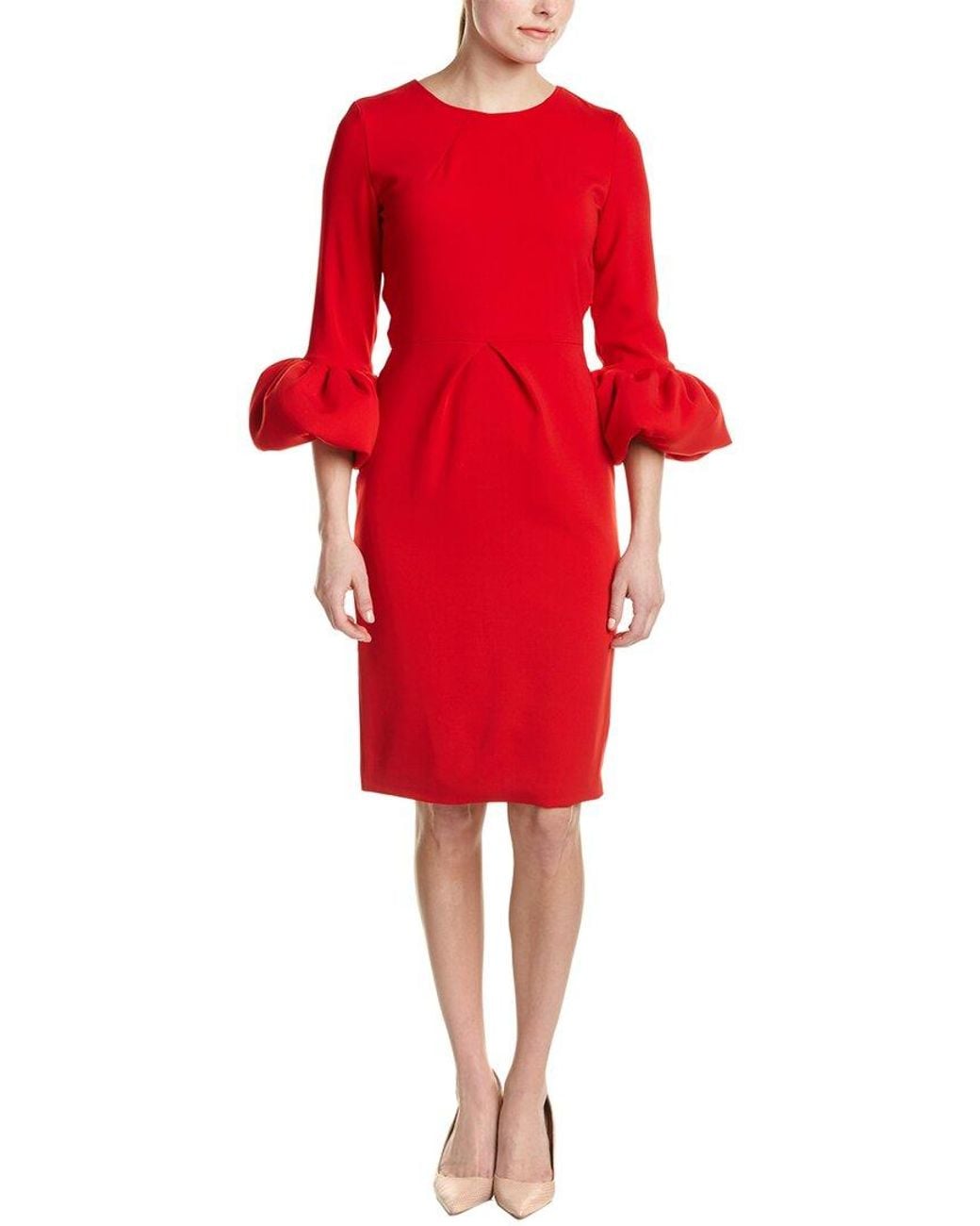 Issue New York Red Sheath Dress