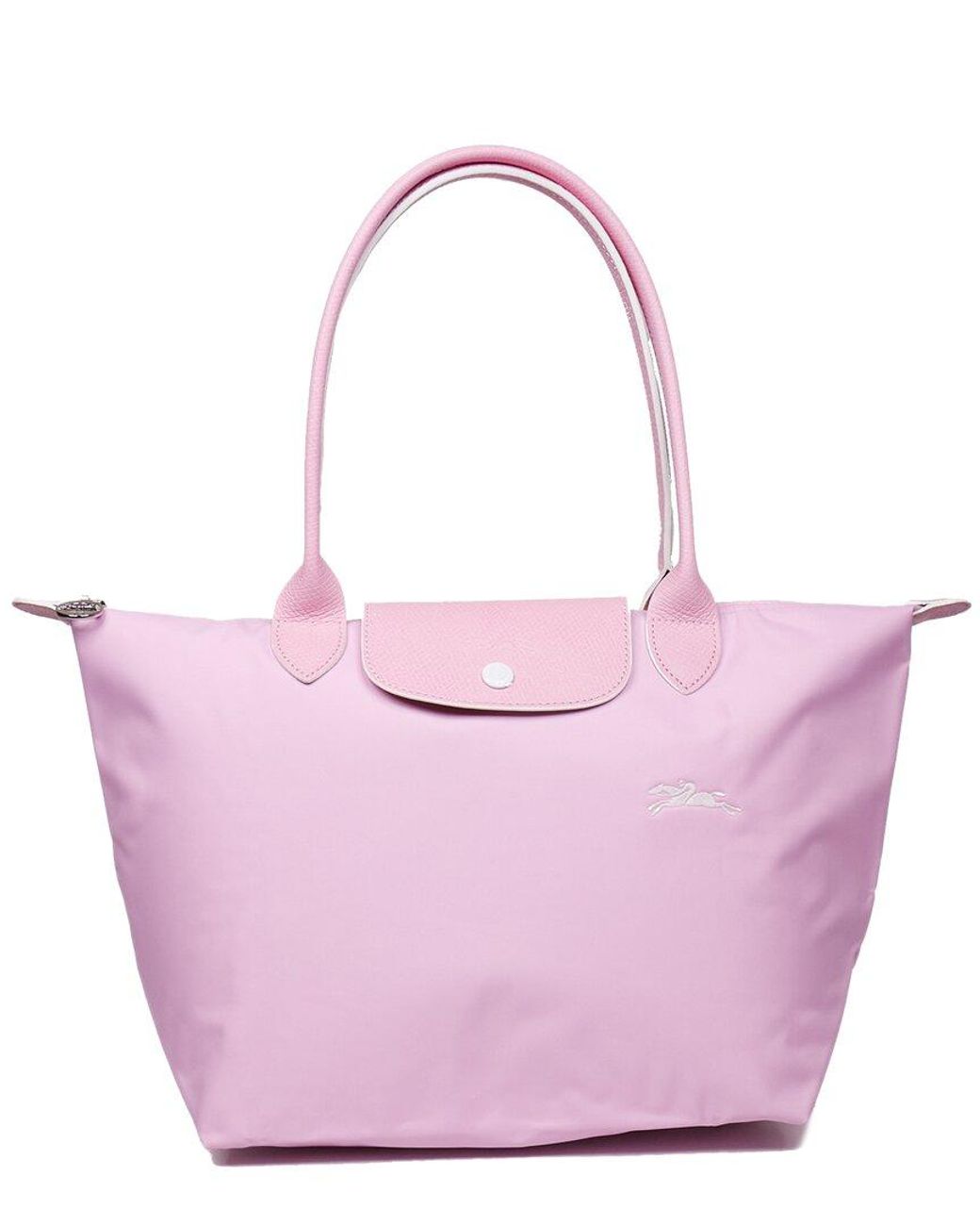 Longchamp Le Pliage Club Small Nylon Shoulder Tote in Pink | Lyst UK
