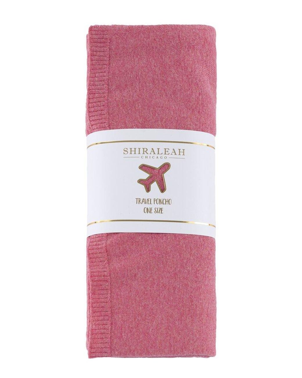 Shiraleah Pink Francoise Travel Poncho