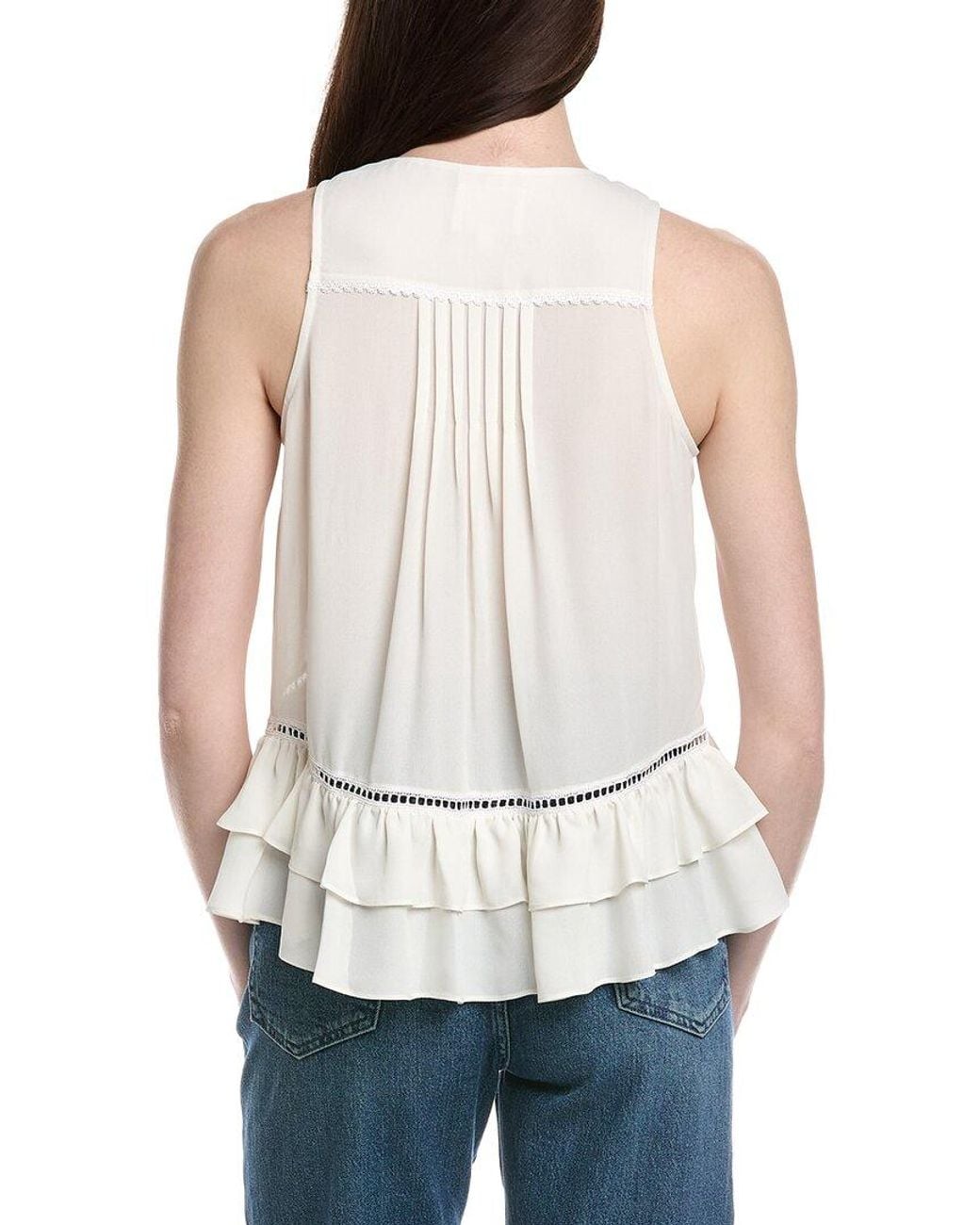 Cinq À Sept Blue Leesal Top