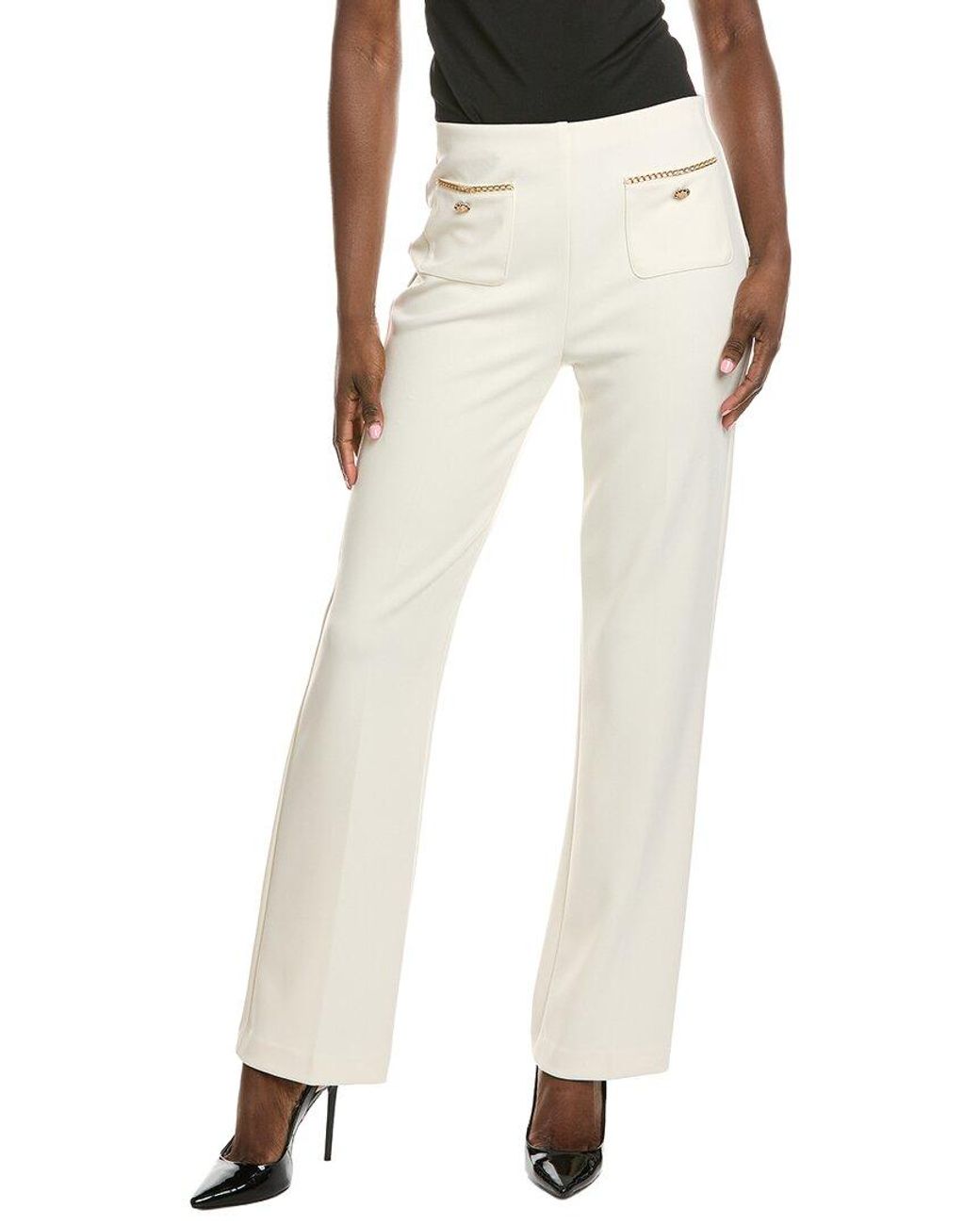 Joseph Ribkoff White Pant