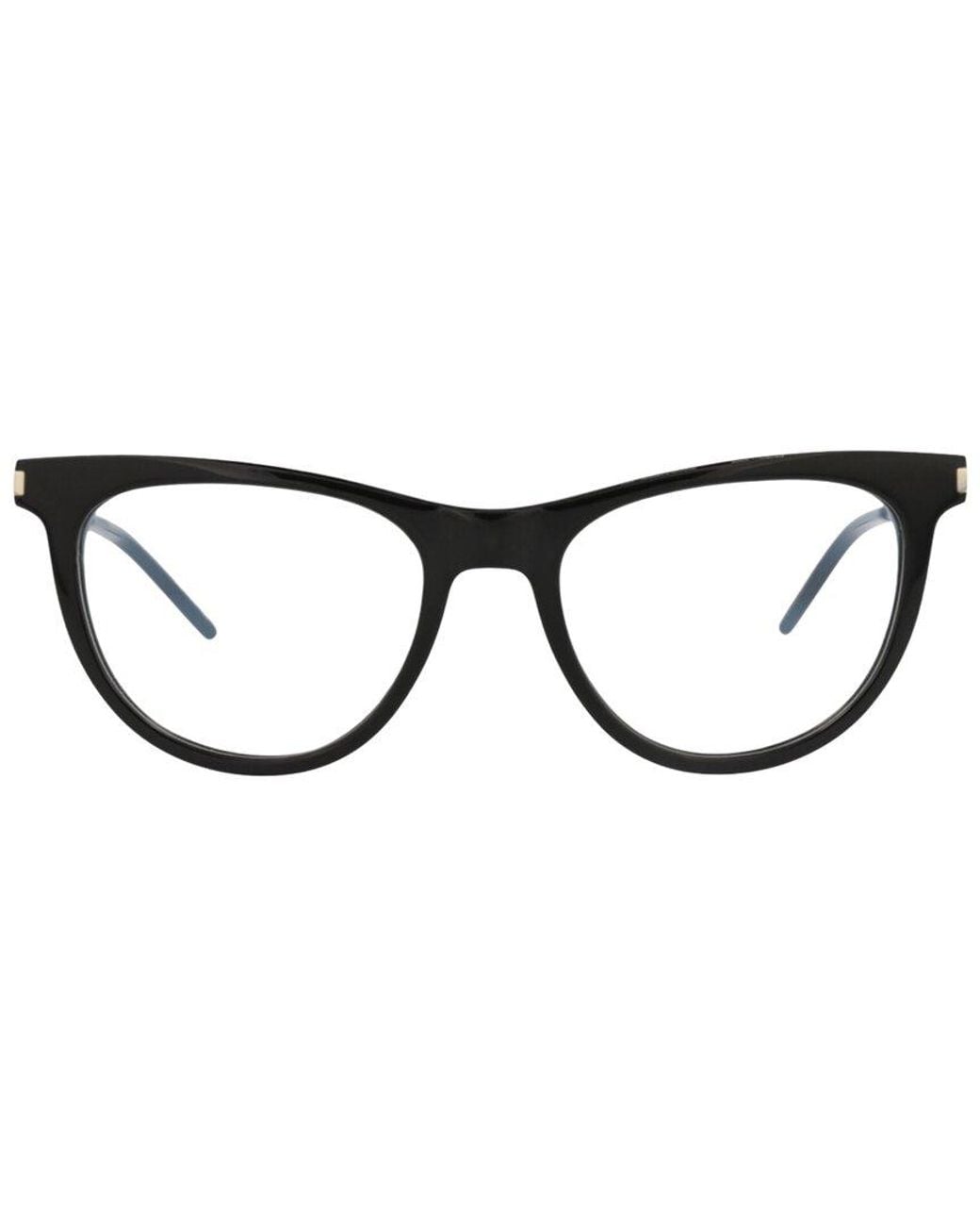 Saint Laurent Black 52Mm Optical Frames