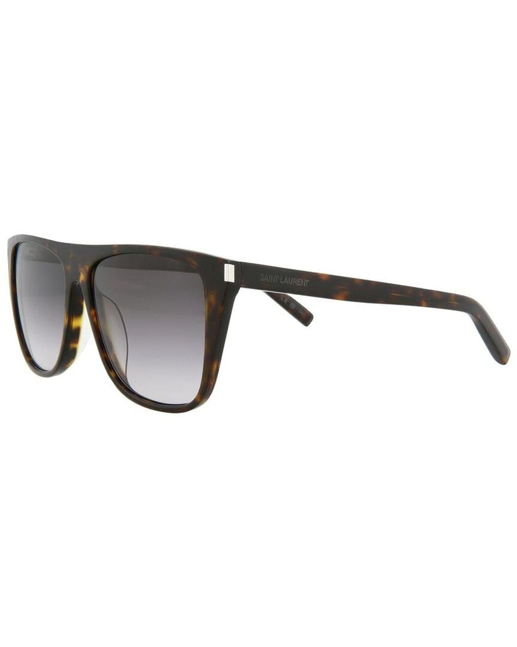 Saint Laurent Brown Sl1F 58Mm Sunglasses