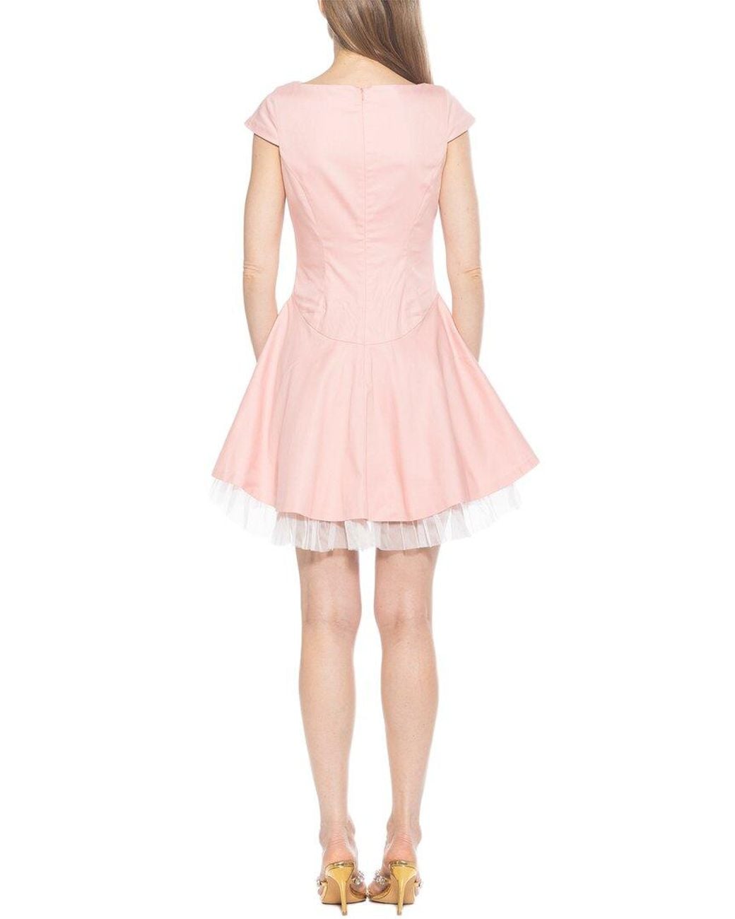 Alexia Admor Pink Aleena A-line Dress