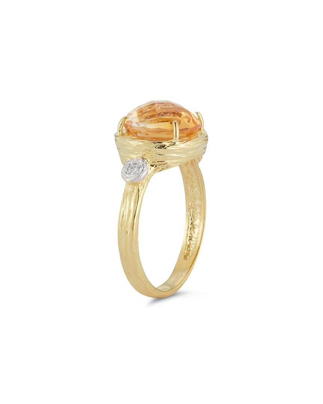 Reiss Metallic 14K 2.73 Ct. Tw. Diamond Ring