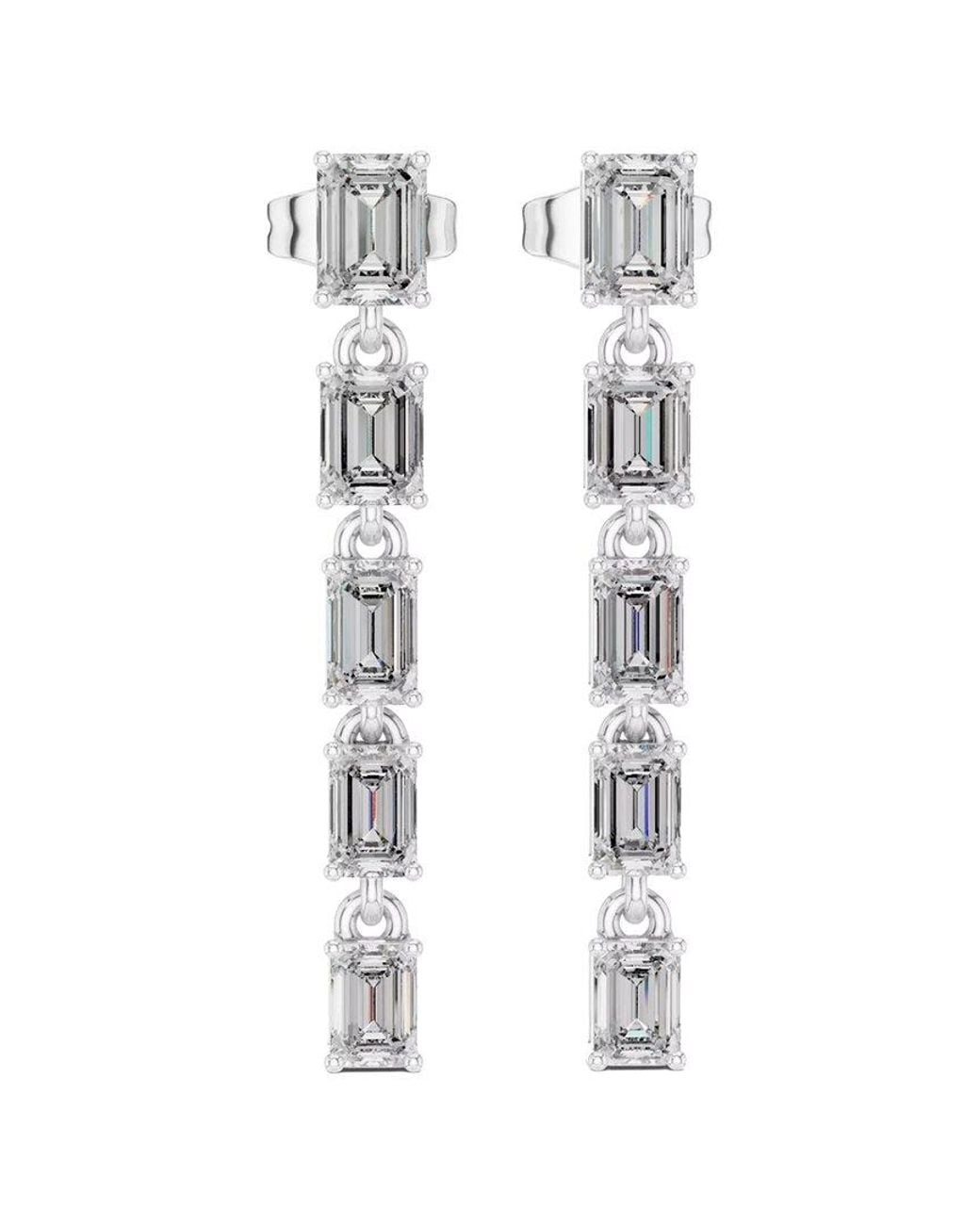 VOWE White 14K 3.00 Ct. Tw. Lab-Grown Diamond Earrings