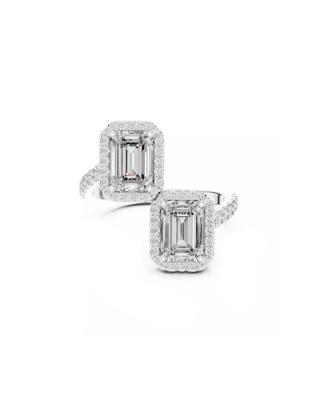 Lab Grown Diamonds White 14K 2.40 Ct. Tw. Lab-Grown Diamond Ring