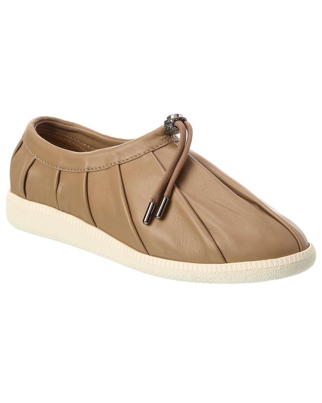 Giuseppe Zanotti Brown Orei Leather Sneaker