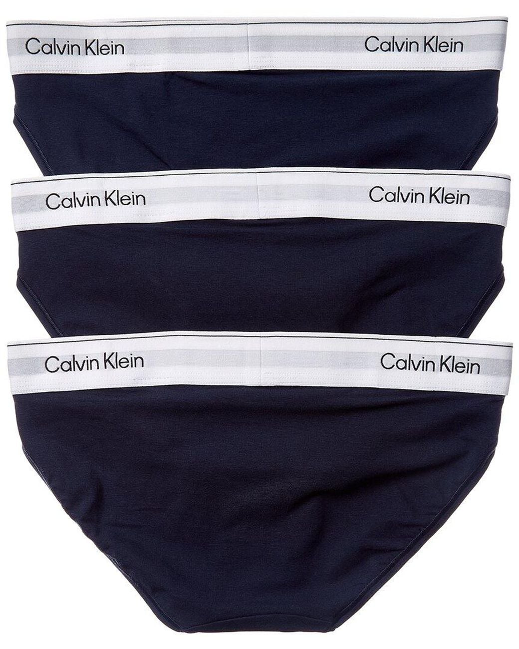 Calvin Klein Blue 3Pk Icon Bikini
