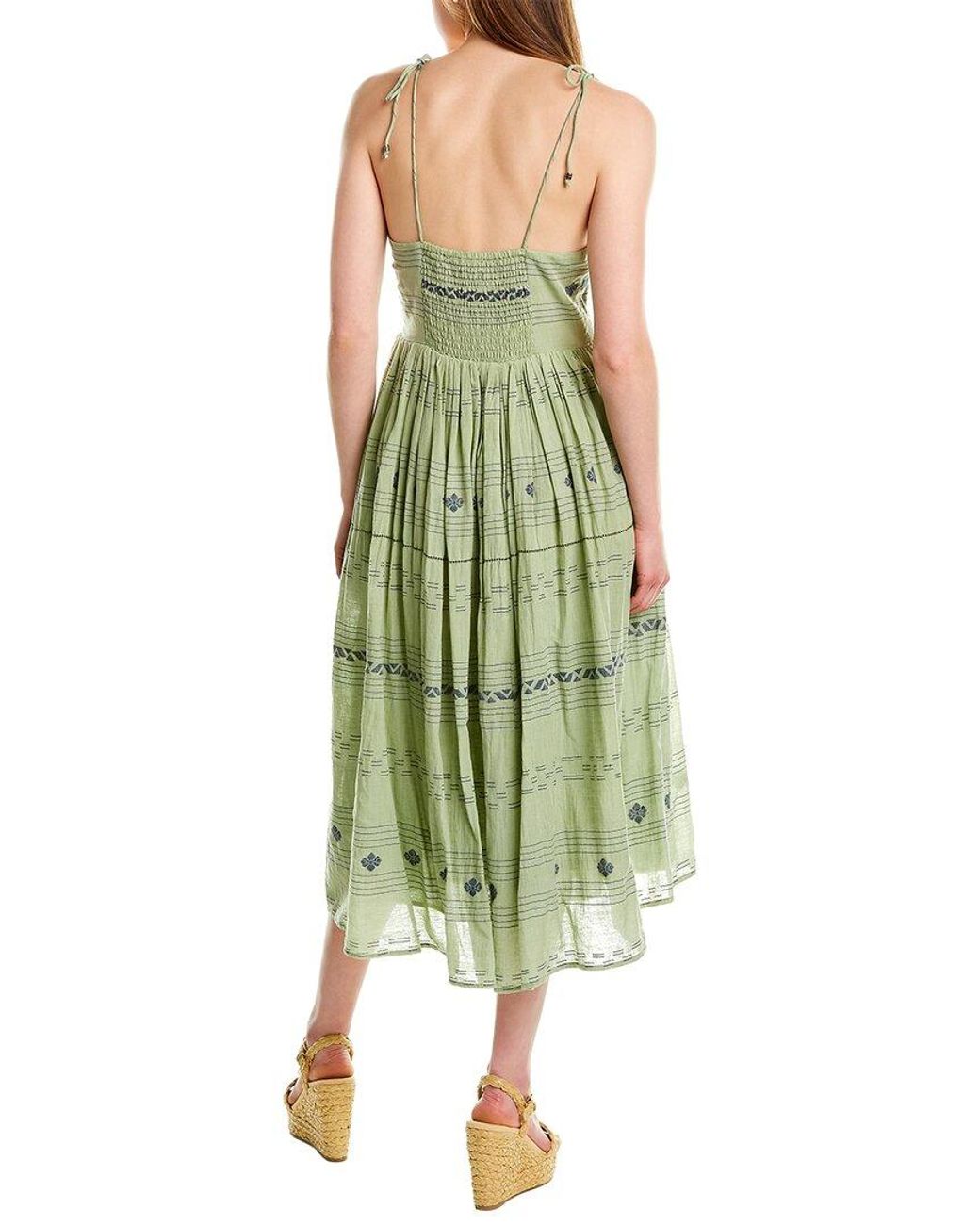 Ash Green Divya Midi Dress