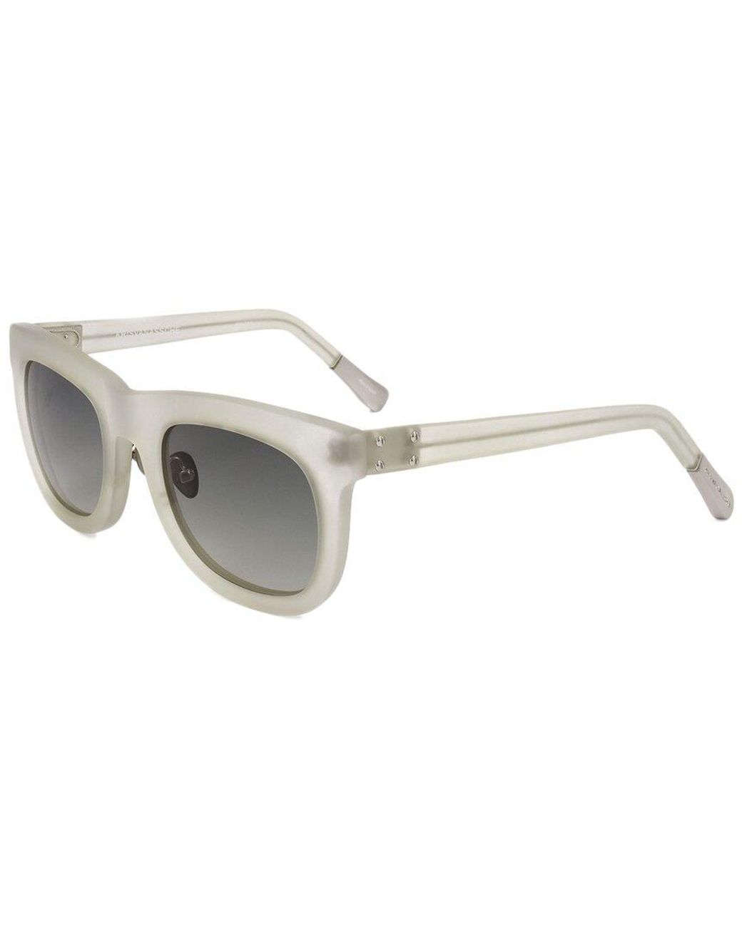 Linda Farrow Kris Van Assche Cutout Sunglasses, $466 | LUISAVIAROMA |  Lookastic