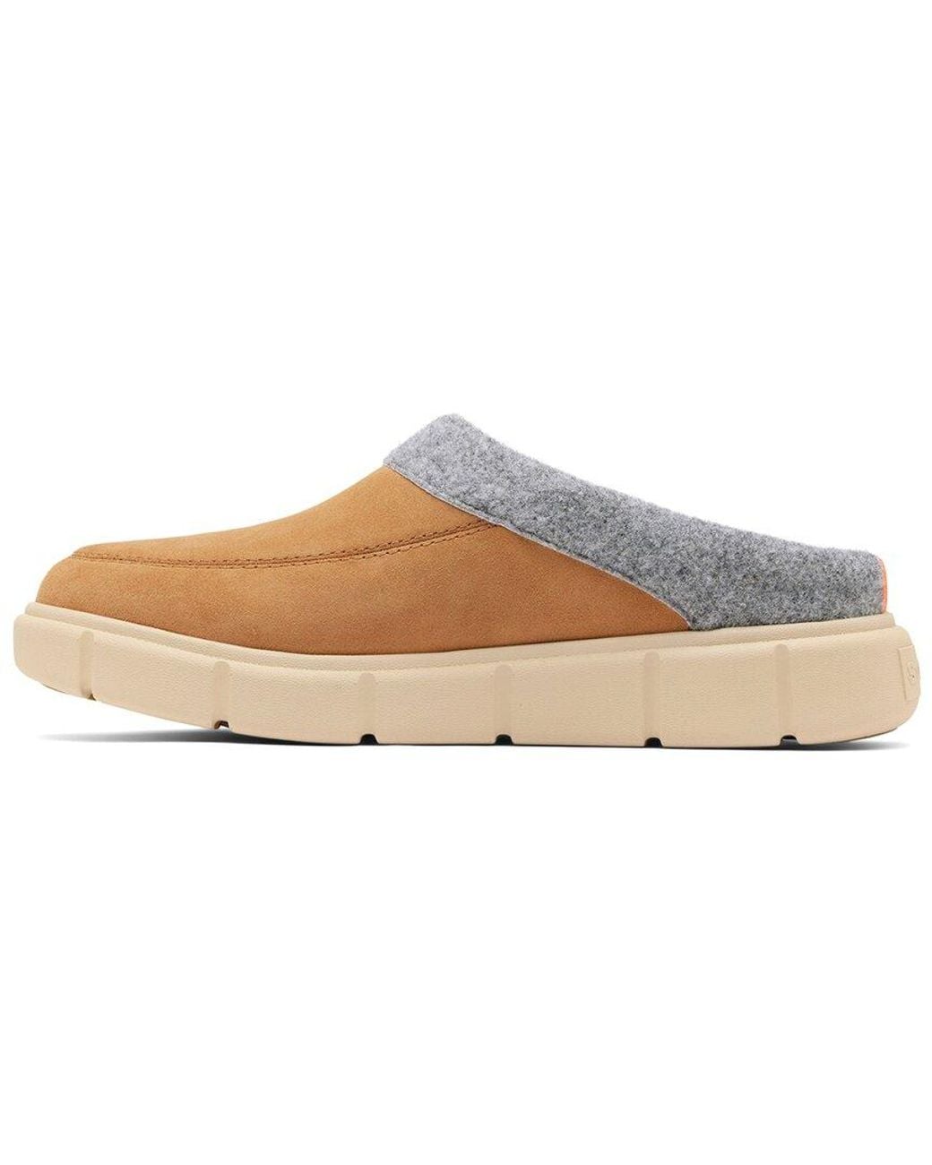 Sorel White Explorer Iii Suede Mule for men