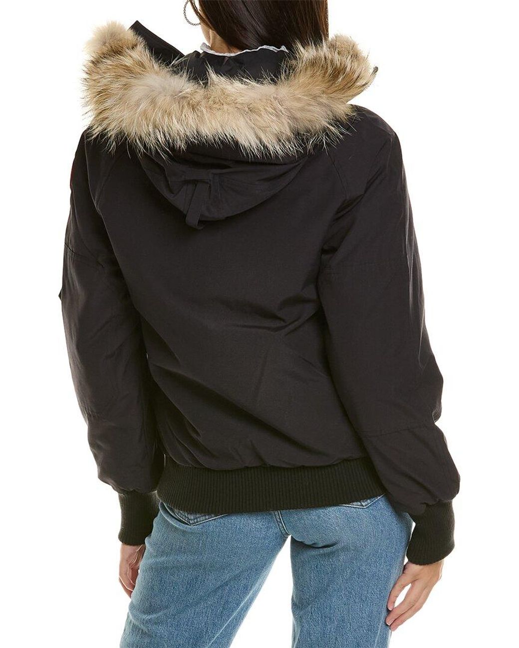 Chilliwack fur top hood down bomber