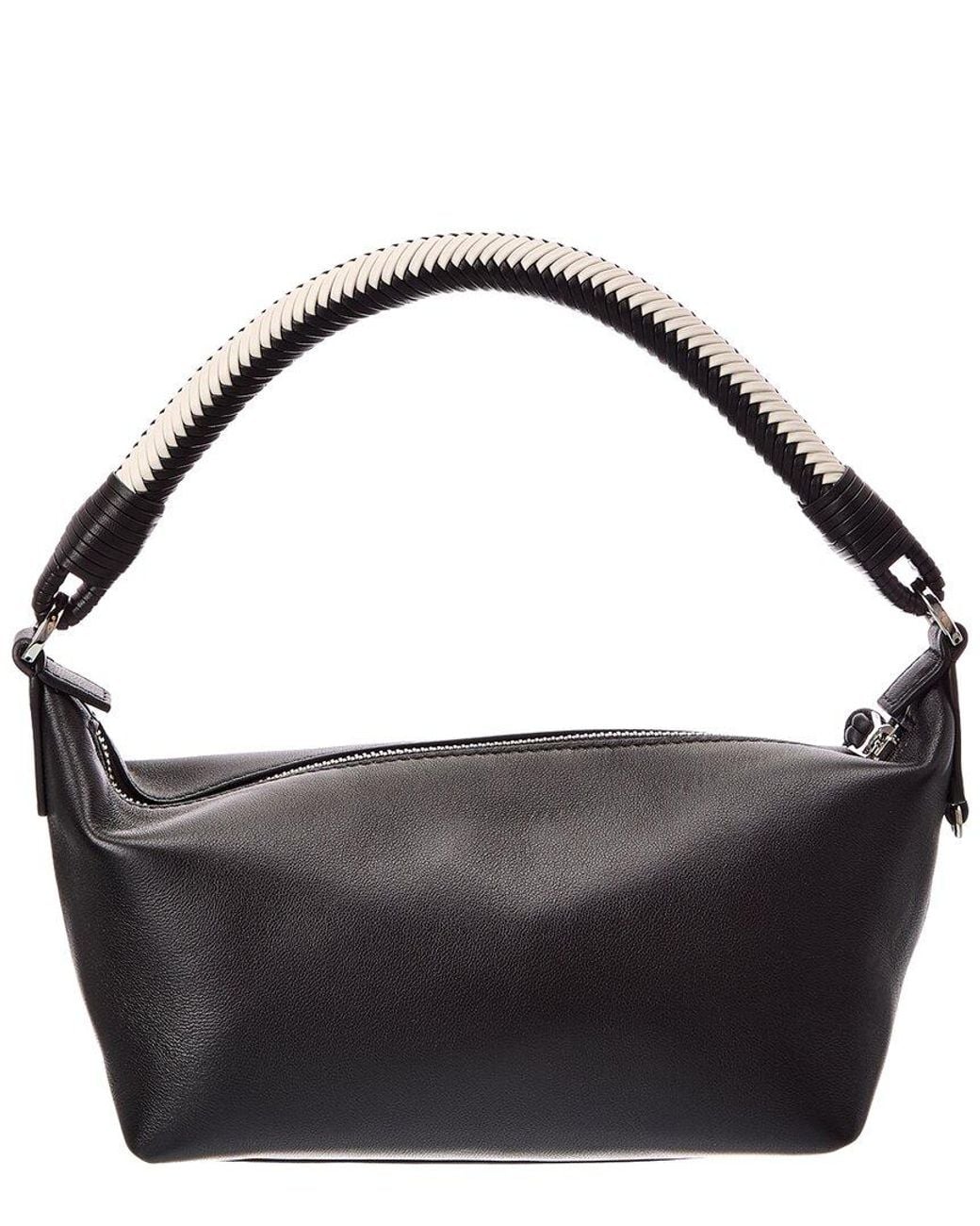 Loewe Black Mini Amazona 180 Suede Shoulder Bag