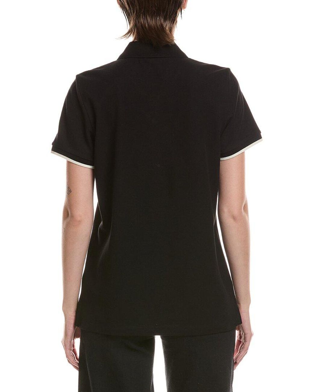 Moncler Black Polo Shirt