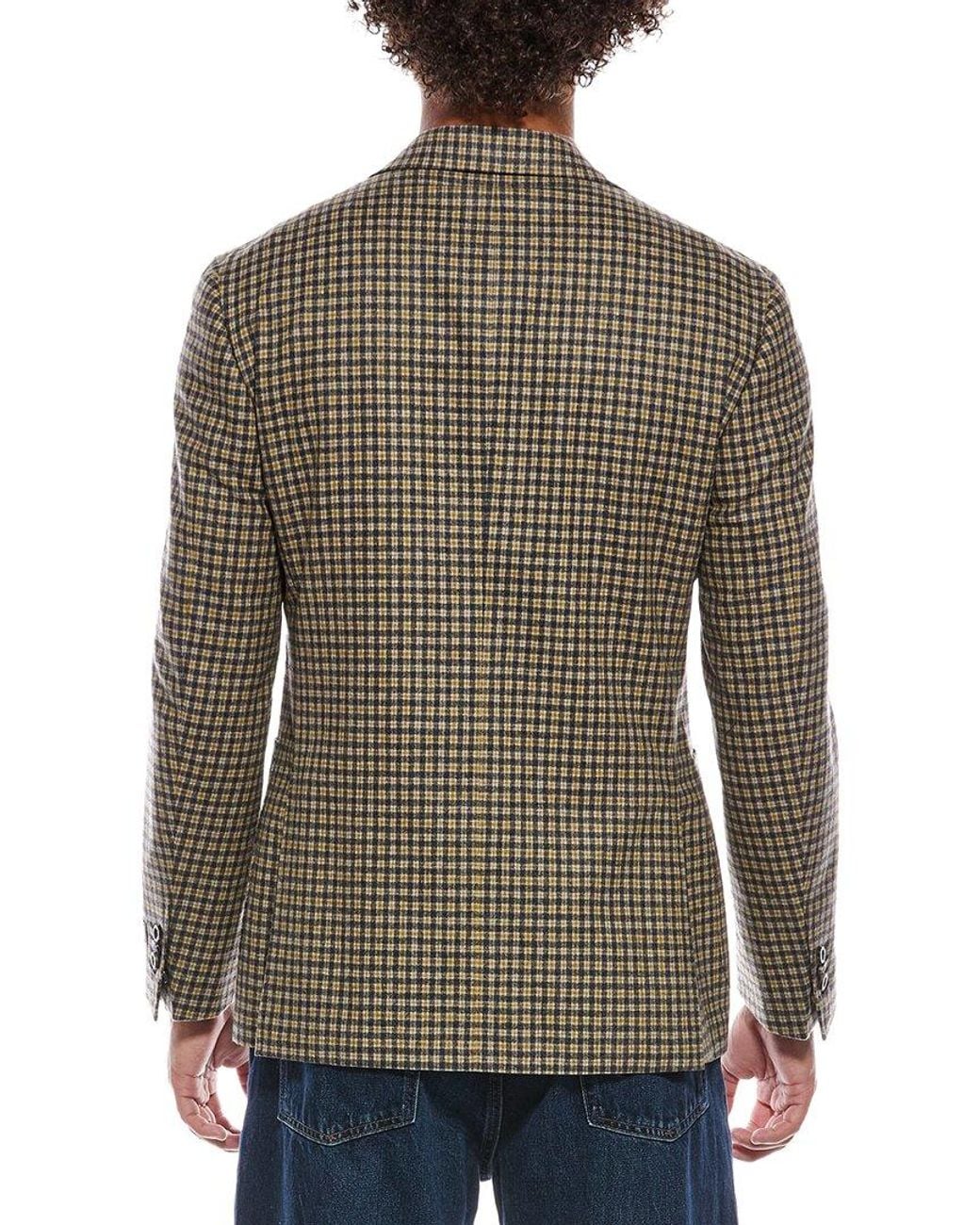 Canali Brown Wool Blazer for men