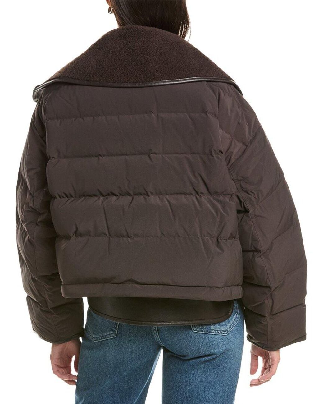 Rag & Bone Brown Gloria Puffer Jacket