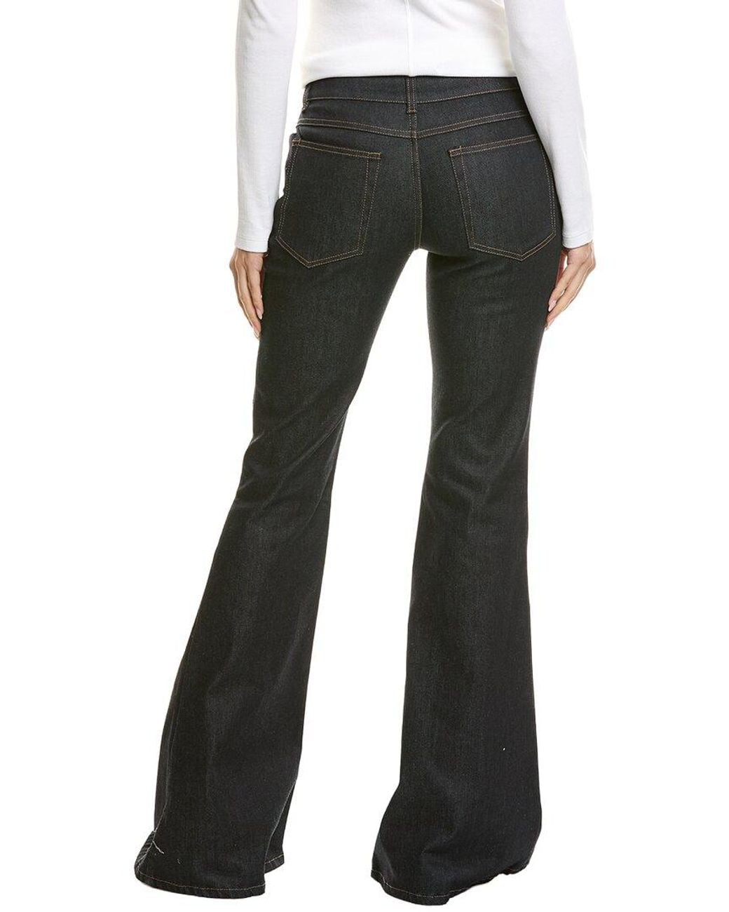 Tom Ford Black Wide Leg Bootcut Jean