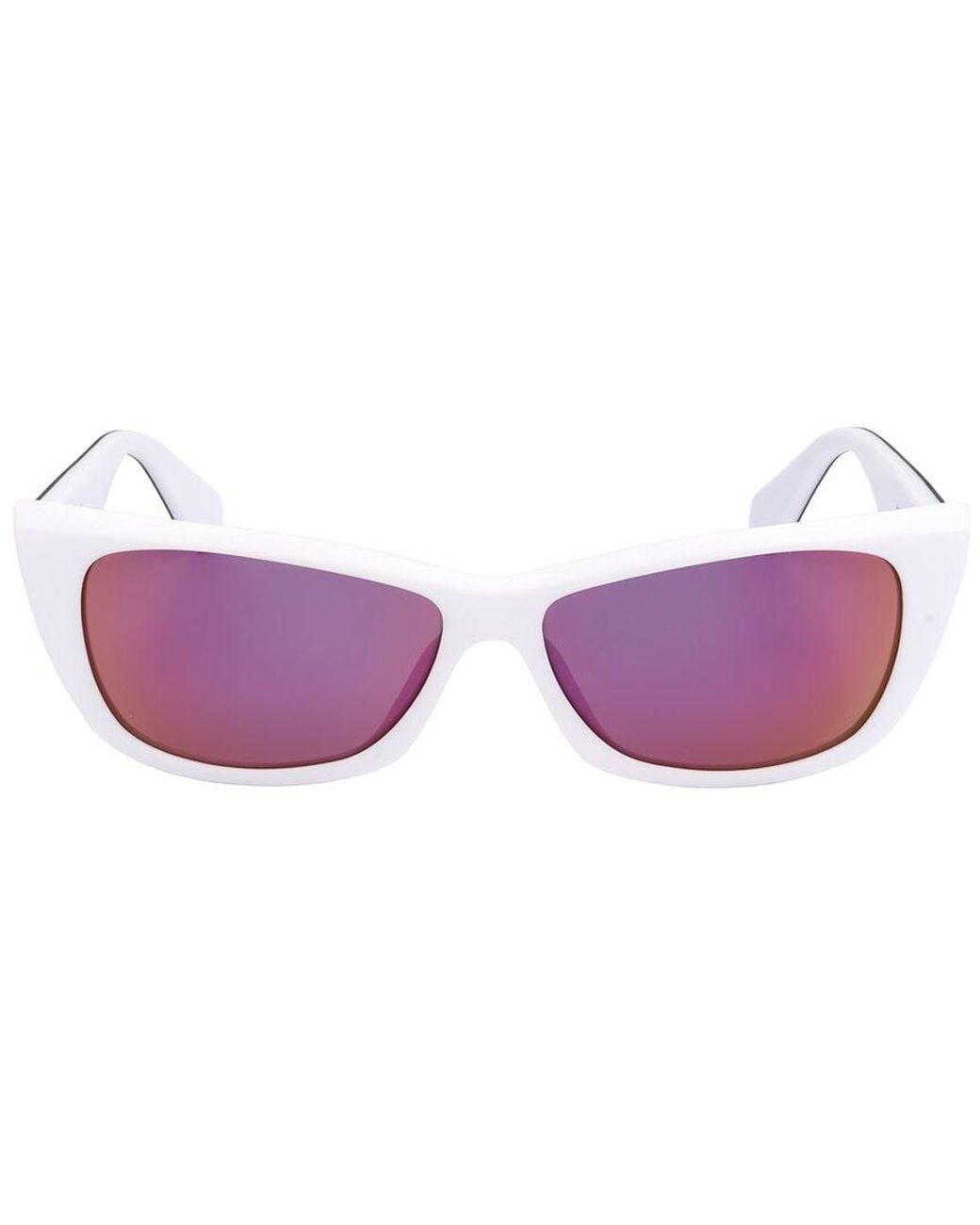 Alexander Wang White 55Mm Sunglasses