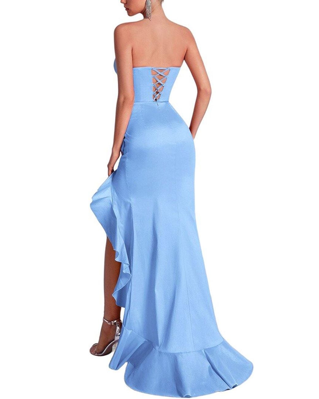 Amanda Royal Blue Maxi Dress
