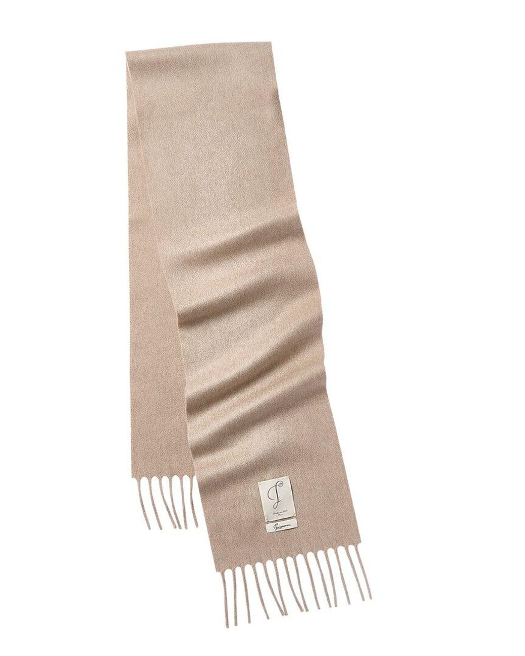 Jacquemus Natural Wool Scarf